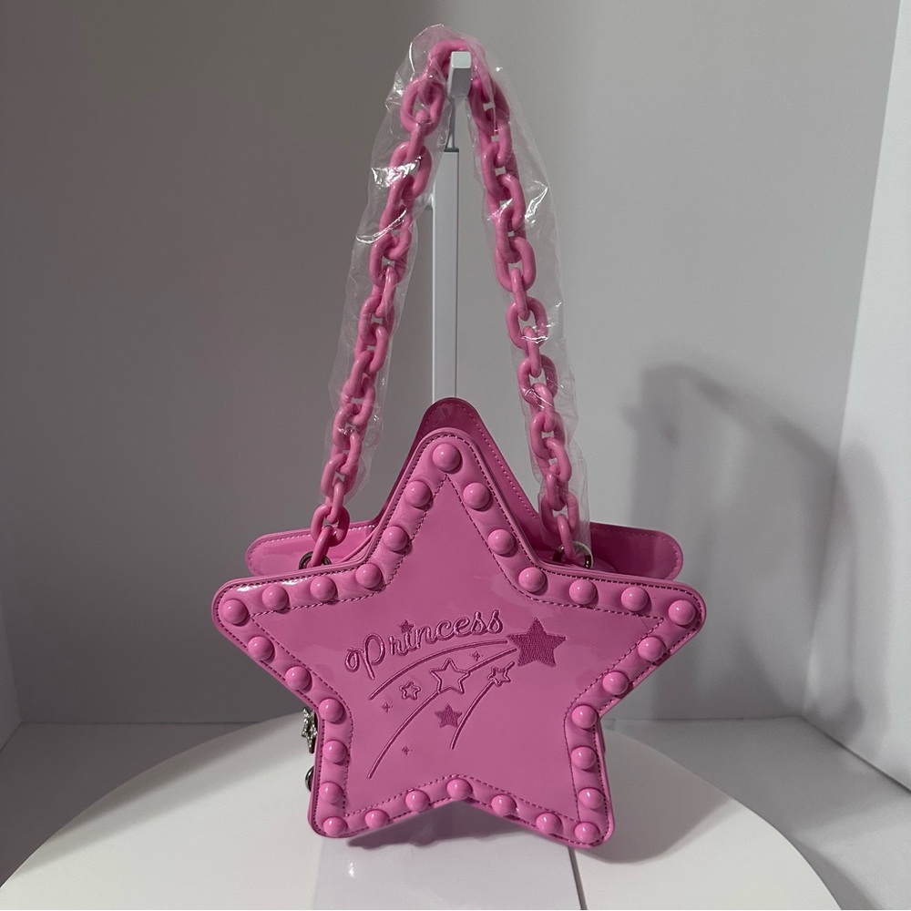 NWOT STAR CATCHER SHOULDER BAG pink